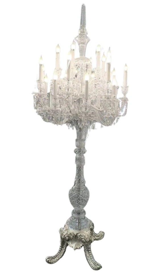 KRİSTAL YER LAMBASI